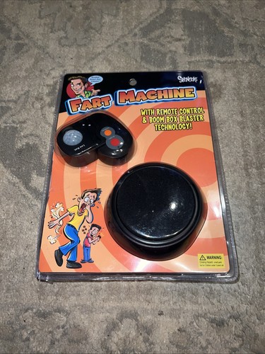 New open package fart machine - package,