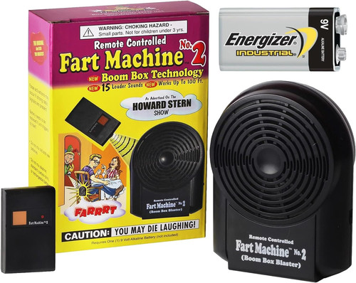 Fart machine with remote - with,
